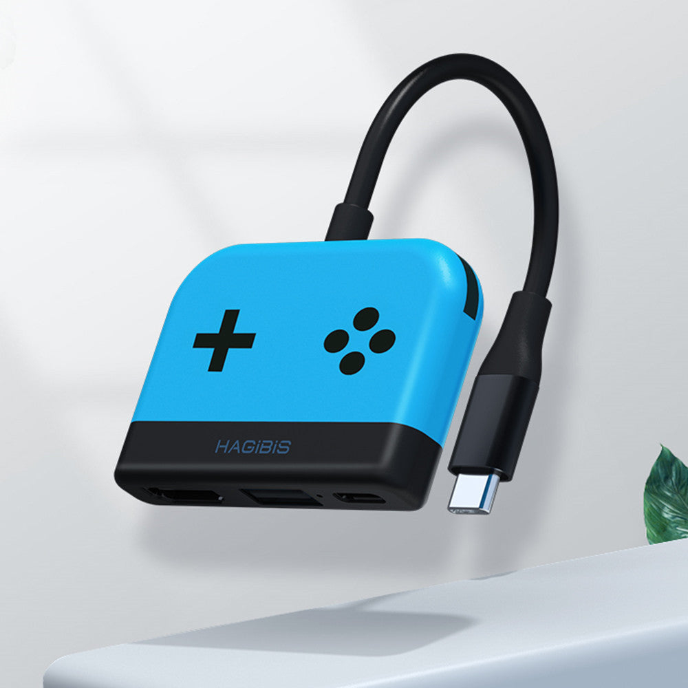 Portable Docking Station Base Multi-Function Host Adapter